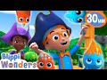 Blippi S Surprise Treasure Hunt Blippi Wonders Educational Videos For Kids