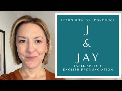 How to Pronounce JAY & the Letter J - American English Homophone Pronunciation Lesson