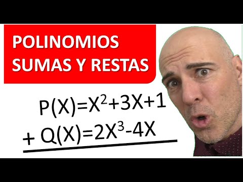 SUMAS Y RESTAS DE POLINOMIOS