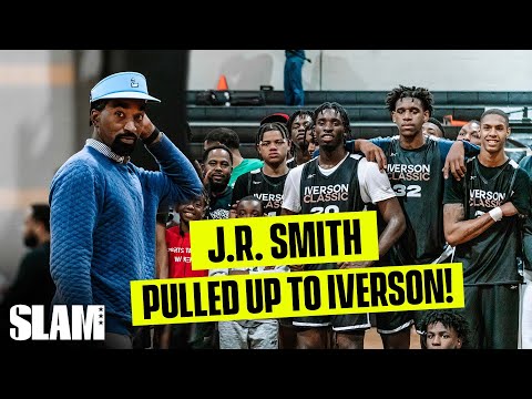 JR Smith Pulled Up To Watch the BEST PLAYERS IN THE COUNTRY Go Off at Iverson Classic Practice! 🔥