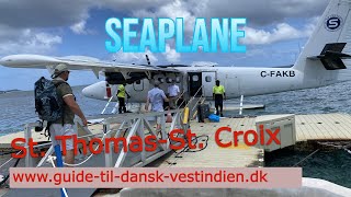 Seaplane from St. Thomas To St. Croix, U.S. Virgin Islands #usvirginislands #seaplane
