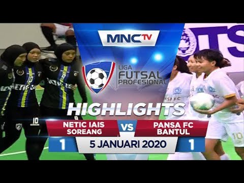 NETIC IAIS SOREANG VS PANSA FC BANTUL (FT: 1-1) - Highlights Liga Futsal Profesional 2020