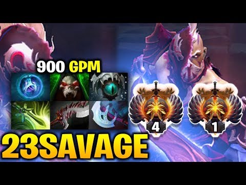 23Savage 900 GPM Anti-mage TOP 1 to TOP 4