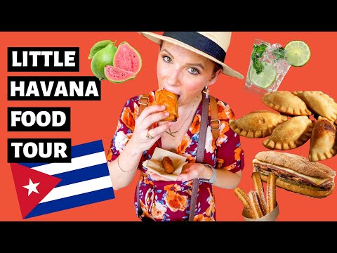 Little Havana MIAMI FOOD TOUR // Best CUBAN FOOD in Miami