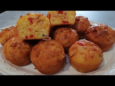 Zdrav doručak - užina za decu - pica mafini - najukusniji recept!