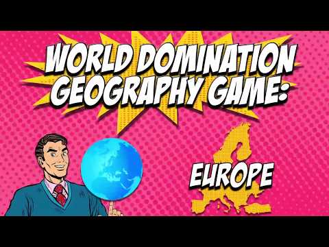 European Physical Geography Map Activity | Fun Europe Geography Game