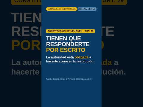 El Municipio tiene la obligación de contestarte? si.
