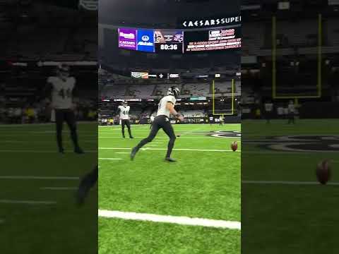 Justin Tucker DRILLS an 80 Yard Field Goal! 😱