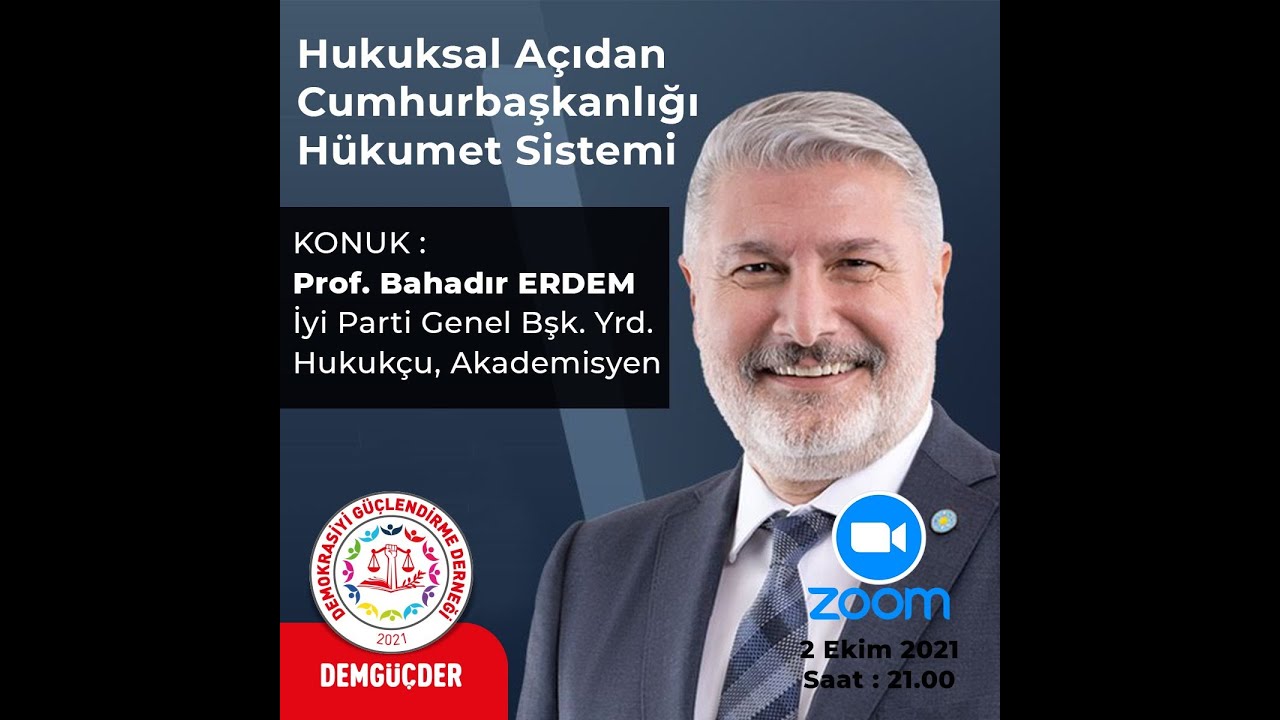 İyi Parti Genel Baş. Yard. Bahadır Erdem