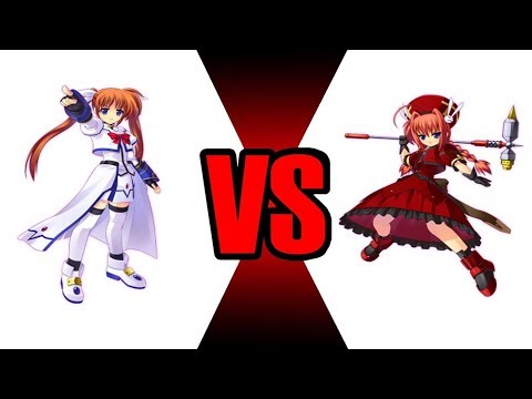 Magical Battle Arena - Nanoha Strikers (CPU) vs Vita (Me)