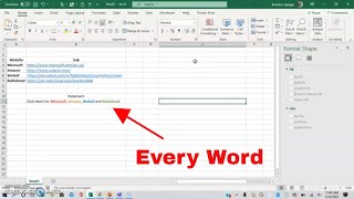 How To Insert Multiple Hyperlinks Into The Same Cell In Excel!