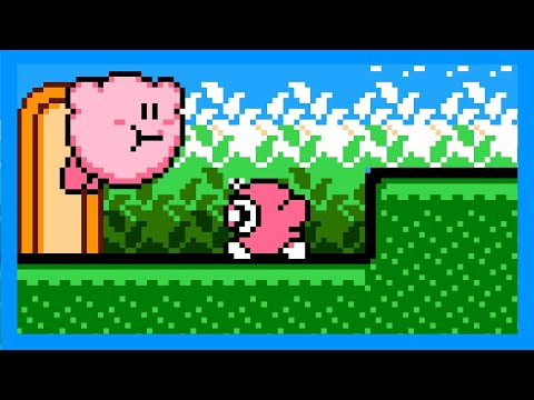 Kirby's Adventure (NES) original video game | full game session 🎮