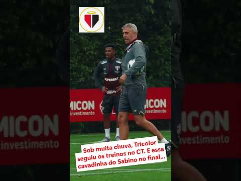 OSCAR TESTADO EM OCASIÕES DE ATAQUE, E SABINO SE ACOSTUMANDO A FAZER GOLAÇOS: O TREINO DO SÃO PAULO