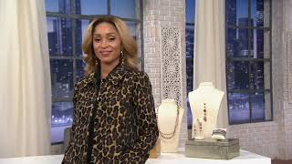 GRAVER Susan Graver Button Front Tapestry Jacket on QVC