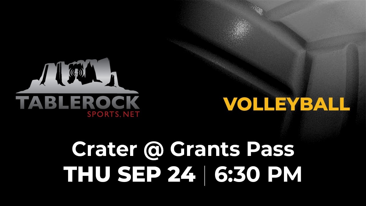 Grants Pass Cavemen Girls Volleyball vs Crater