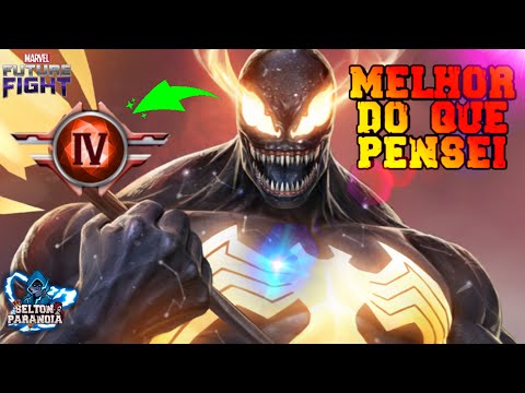 VENOM T4 (TRAJE KING BLACK) NA BAX, CHEFES E DORMAMMU - MARVEL FUTURE FIGHT