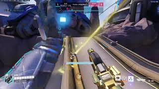 【エイムボット発見】overwatch2で初めてエイムボットに出会ったのでリプレイ見ながら確認
