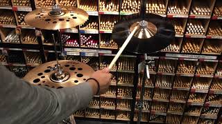 Video thumbnail for PAISTE PSTX DJs 45 / 12 HI-HAT 12 CRASH 12 RIDE / ダル・ジョーンズ（Daru Jones）モデル by Drum Shop ACT