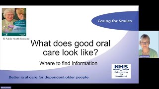 Dr Maura Edwards - What does good oral care look like?