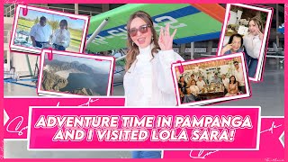 PAMPANGA ADVENTURES: COOKED SISIG, RODE A CHOPPER TO MT. PINATUBO & VISITED LOLA SARA! | Small Laude