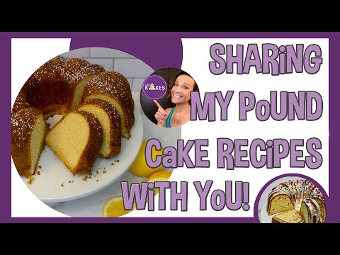 Wanna Try The Best Pound Cakes Ever?!  Check This Out!