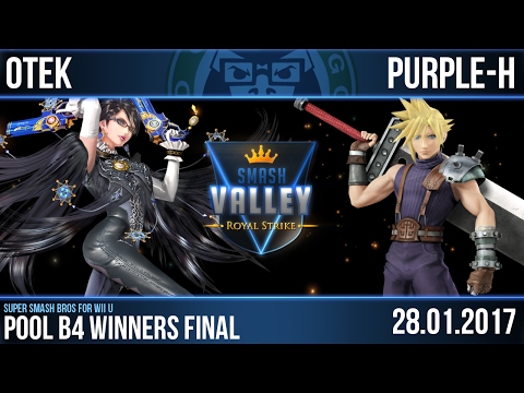 SV - otek (Bayonetta) Vs. TCL | Purple-H (Cloud) - Pool B4 Winners Final - Smash 4 Singles