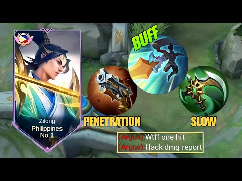 WTF DAMAGE!! THIS NEW ZILONG BUILD CAN EASILY ONE HIT ENEMIES ( CRAZY DAMAGE)