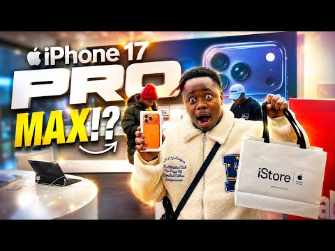 I Finally Bought A I Phone 17 Pro Max⁉️