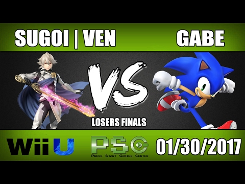 Sugoi Ven (Corrin) vs Gabe (Sonic) - Wii U Losers Finals - S4M
