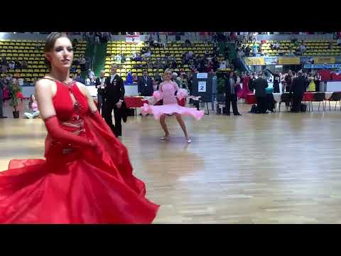 WALTZ 👏👍 WDSF Intl.Open 2024 FRANKFURT - Karolis Burneikis & Fabien Lax (GER 11) Hessen tanzt -