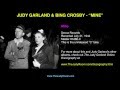 Judy Garland & Bing Crosby - "Mine" - Decca Records Unreleased "C" Take