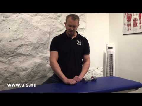 Excentrisk träning för golfarmbåge/tennisarmbåge