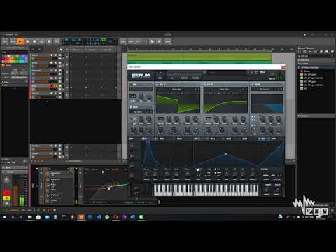 ARTBAT, David Guetta feat  Idris Elba   It's Ours Chords Lead with Serum on Bitwig Studio