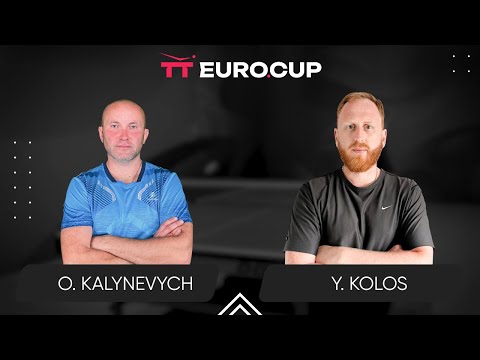 16:30 Oleksandr Kalynevych - Yurii Kolos 21.12.2024 TT Euro.Cup Ukraine Professional. TABLE 4