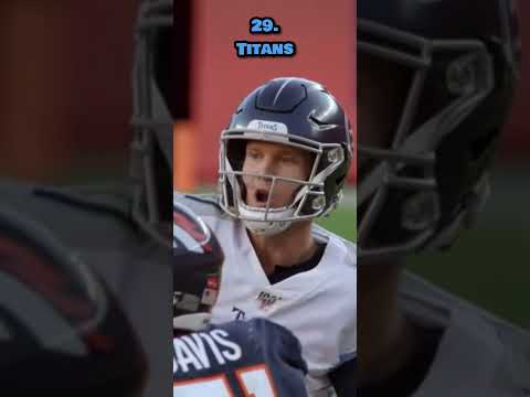 Ranking all 32 NFL teams oficial 2023 jerseys PT.1 #shorts