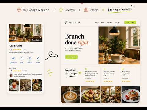 Turn Google Reviews Into a Website with AI | Wowable Demo