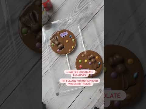 Discover the secret to making drool-worthy chocolate lollipops in just seconds! 🍫🍭🤤