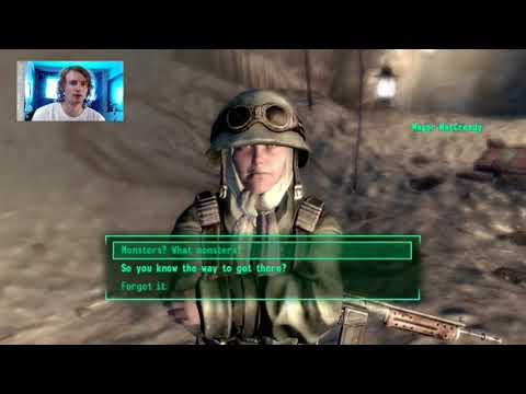 Fallout 3 Got inside Vault 87 wait no Murder Pass