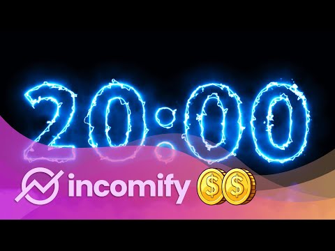 Electric Timer ⚡ 20 Minute Countdown | Visit INCOMIFY.NET