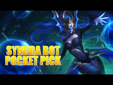 THE SYNDRA BOT POCKET PICK IS OP | Syndra 10.3 | League of Legends