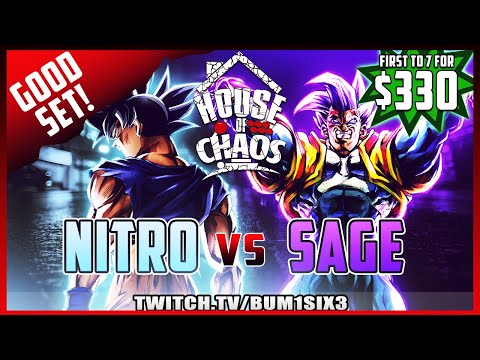 DBFZ Money Match - Nitro vs SPLIT SaGe [ The calm before the STORM!!! ]