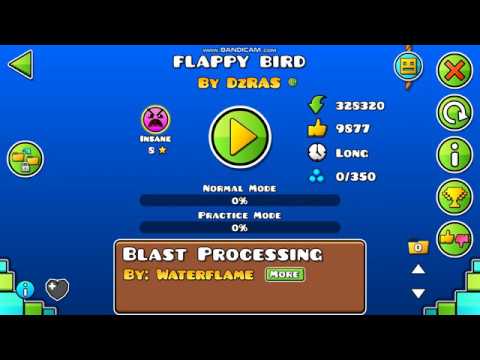 [Geometry Dash] Flappy Bird (Insane ☆8) by DzRAS
