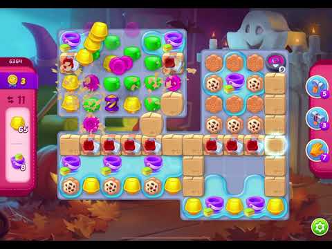 HomeScapes Level 6364 no boosters (12 moves)