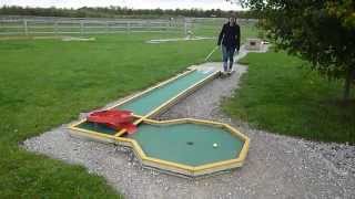 Crazy Golf at Mead Open Farm 9 of 9 - Emily hole 8 &amp; course view