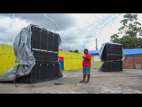 Jamaican Still Keeping Parties In Hurricane Melissa No Fear Satellte Sound On The Ground Early Dubs