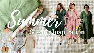 My Summer Sewing Plans & Where I Find Inspiration For Sewing + Summer Fabrics From My Stash