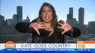 Kate Ceberano - Today Extra interview March 2017