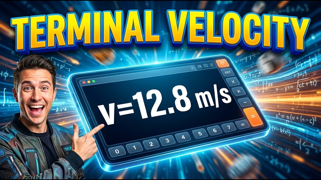 Terminal Velocity Interactive Calculator