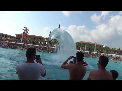 Flyboard show