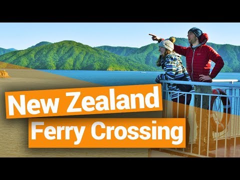 ⛴️ New Zealand Ferry Crossing from Wellington to Picton - New Zealand's Biggest Gap Year Video